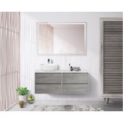 Мебель для ванной BelBagno Kraft 120-L-S Cemento G...