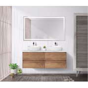 Мебель для ванной BelBagno Kraft 120-2-S Rovere Tabacco