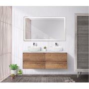 Мебель для ванной BelBagno Kraft 140-2-S Rovere Ta...