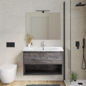 Мебель для ванной BelBagno Kraft 80-1C-LOV-800 Pin...