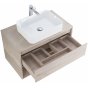 Мебель для ванной BelBagno Kraft 80-1C-S Rovere Galifax Bianco