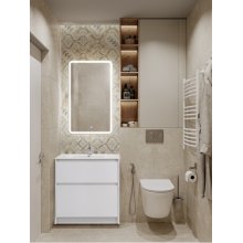 Мебель для ванной BelBagno Kraft 80-PIA-BB800ETL Bianco Opaco