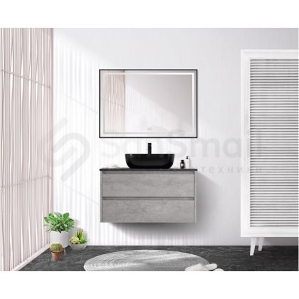 Мебель для ванной BelBagno Kraft 80-S Cemento Grigio
