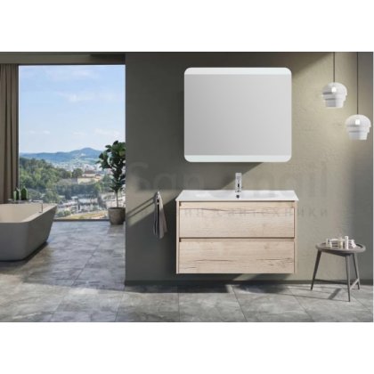 Мебель для ванной BelBagno Kraft 80-LOV-800 Rovere Galifax Bianco
