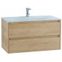 Мебель для ванной BelBagno Kraft 80-BB810/465-LV-VTR-BL Rovere Nebrasca Nature