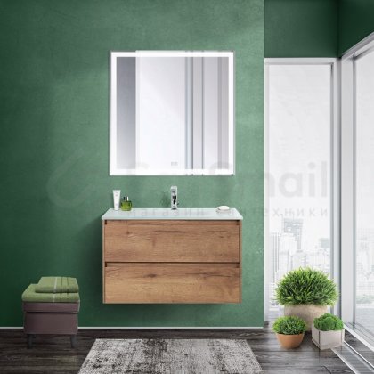 Мебель для ванной BelBagno Kraft 80-BB810/465-LV-VTR-BO Rovere Tabacco