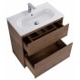 Мебель для ванной BelBagno Kraft 80-PIA-LOV-800 Rovere Tabacco