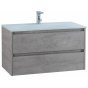 Мебель для ванной BelBagno Kraft 90-BB910/465-LV-VTR-BO Cemento Grigio