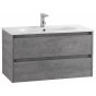 Мебель для ванной BelBagno Kraft 80-LOV-800 Cemento Grigio