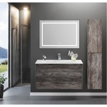 Мебель для ванной BelBagno Kraft 100-BB1010/465-LV-VTR-BO Pino Pasadena