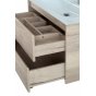 Мебель для ванной BelBagno Kraft 90-BB910/465-LV-VTR-BL Rovere Galifax Bianco