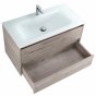 Мебель для ванной BelBagno Kraft 100-BB1010/465-LV-VTR-BO Rovere Galifax Bianco