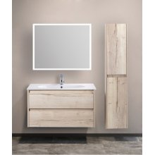 Мебель для ванной BelBagno Kraft 90-LOV-900 Rovere Galifax Bianco
