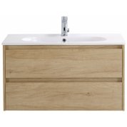 Тумба с раковиной BelBagno Kraft 90-LOV-900 Rovere...