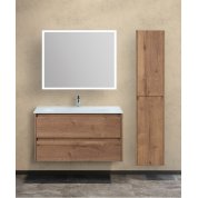 Мебель для ванной BelBagno Kraft 100-BB1010/465-LV-VTR-BO Rovere Tabacco