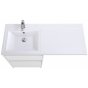 Мебель для ванной под стиральную машину BelBagno Kraft-LVD 120L Bianco Opaco