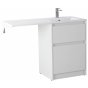 Мебель для ванной под стиральную машину BelBagno Kraft-LVD 120R Bianco Opaco