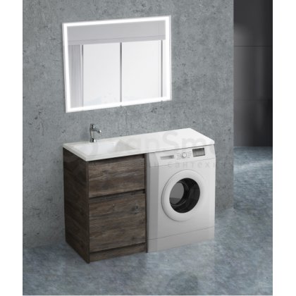 Мебель для ванной под стиральную машину BelBagno Kraft-LVD 120L Pino Pasadena