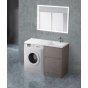 Мебель для ванной под стиральную машину BelBagno Kraft-LVD 120 Pietra Grigio