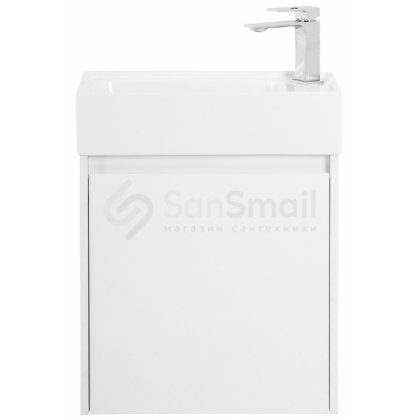 Тумба с раковиной BelBagno Kraft Mini 50L-7045-KL Bianco Opaco