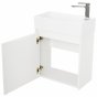 Мебель для ванной BelBagno Kraft Mini 50L Bianco Opaco