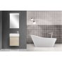 Тумба с раковиной BelBagno Kraft Mini 50L-7045-KL Rovere Galifax Bianco