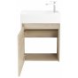 Мебель для ванной BelBagno Kraft Mini 50L Rovere Galifax Bianco