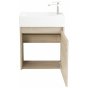 Мебель для ванной BelBagno Kraft Mini 50R Rovere Galifax Bianco