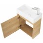 Мебель для ванной BelBagno Kraft Mini 50L Rovere Nebrasca Nature
