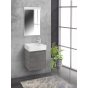 Тумба с раковиной BelBagno Kraft Mini 50L-7045-KL Cemento Grigio