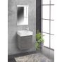 Тумба с раковиной BelBagno Kraft Mini 50R-7045-KL Cemento Grigio