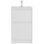 Тумба с раковиной и зеркалом BelBagno Kraft 39-50-PIA-BB-8099-3-50 Bianco Opaco