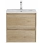 Тумба с раковиной и зеркалом BelBagno Kraft 39-50-BB-8099-3-50 Rovere Nebrasca Nature