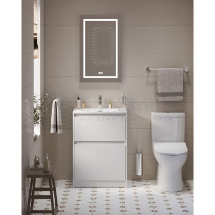 Мебель для ванной BelBagno Kraft 39-60-PIA-BB-8099-3-60 Bianco Opaco