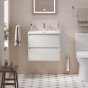 Тумба с раковиной и зеркалом BelBagno Kraft 39-70-BB-8099-3-70 Bianco Opaco