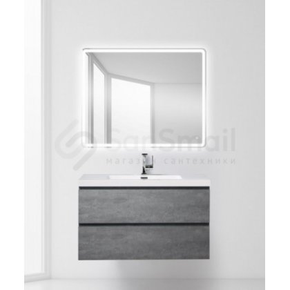 Мебель для ванной BelBagno Luce 100 Stucco Cemento