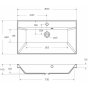 Мебель для ванной BelBagno Marino 80-BB800/450-LV-MR-AST Crema Opaco