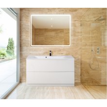 Мебель для ванной BelBagno Marino 100 напольная Bianco Lucido