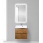 Тумба с раковиной BelBagno Marino 60-BB600/450-LV-MR-AST Rovere Nature