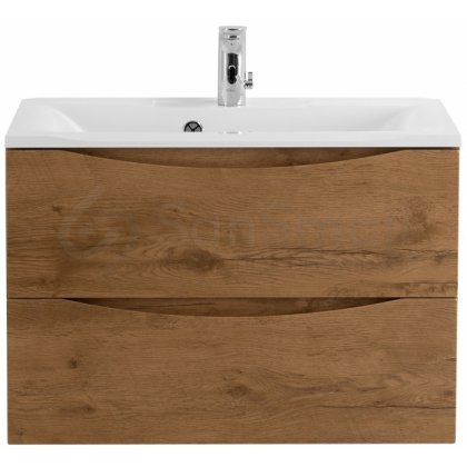 Тумба с раковиной BelBagno Marino 75-BB750/450-LV-MR-PR Rovere Nature