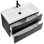 Мебель для ванной BelBagno Marino 80-BB800/450-LV-MR-AST Nero Lucido