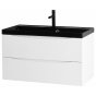 Мебель для ванной BelBagno Marino 90-BB900/450-LV-ART-AST-NERO Bianco Opaco