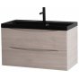 Мебель для ванной BelBagno Marino 90-BB900/450-LV-ART-AST-NERO Rovere Grigio