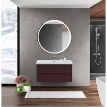 Мебель для ванной BelBagno Marino-CER 100 Bordo Lucido