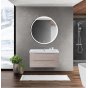 Тумба с раковиной BelBagno Marino-CER 90-BB-0323-90-LVB Rovere Grigio