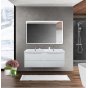 Тумба с раковиной BelBagno Marino-CER 120-BB-0325-120-2-LVB Bianco Opaco