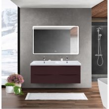 Мебель для ванной BelBagno Marino-CER 120 Bordo Lucido