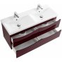 Тумба с раковиной BelBagno Marino-CER 120-BB-0325-120-2-LVB Bordo Lucido