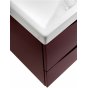 Тумба с раковиной BelBagno Marino-CER 120-BB-0325-120-2-LVB Bordo Lucido