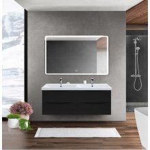 Мебель для ванной BelBagno Marino-CER 120 Nero Lucido